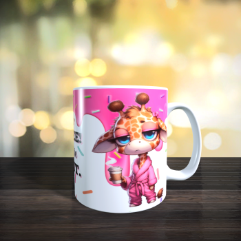 Preview: Keramiktasse " Erst Kaffee dann Arbeit "